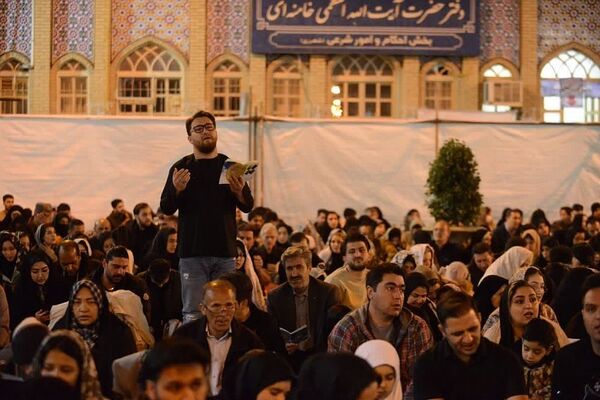 مراسم احیای شب بیست و سوم ماه رمضان در آستان مقدس حضرت عبدالعظیم الحسنی(ع) شهرری