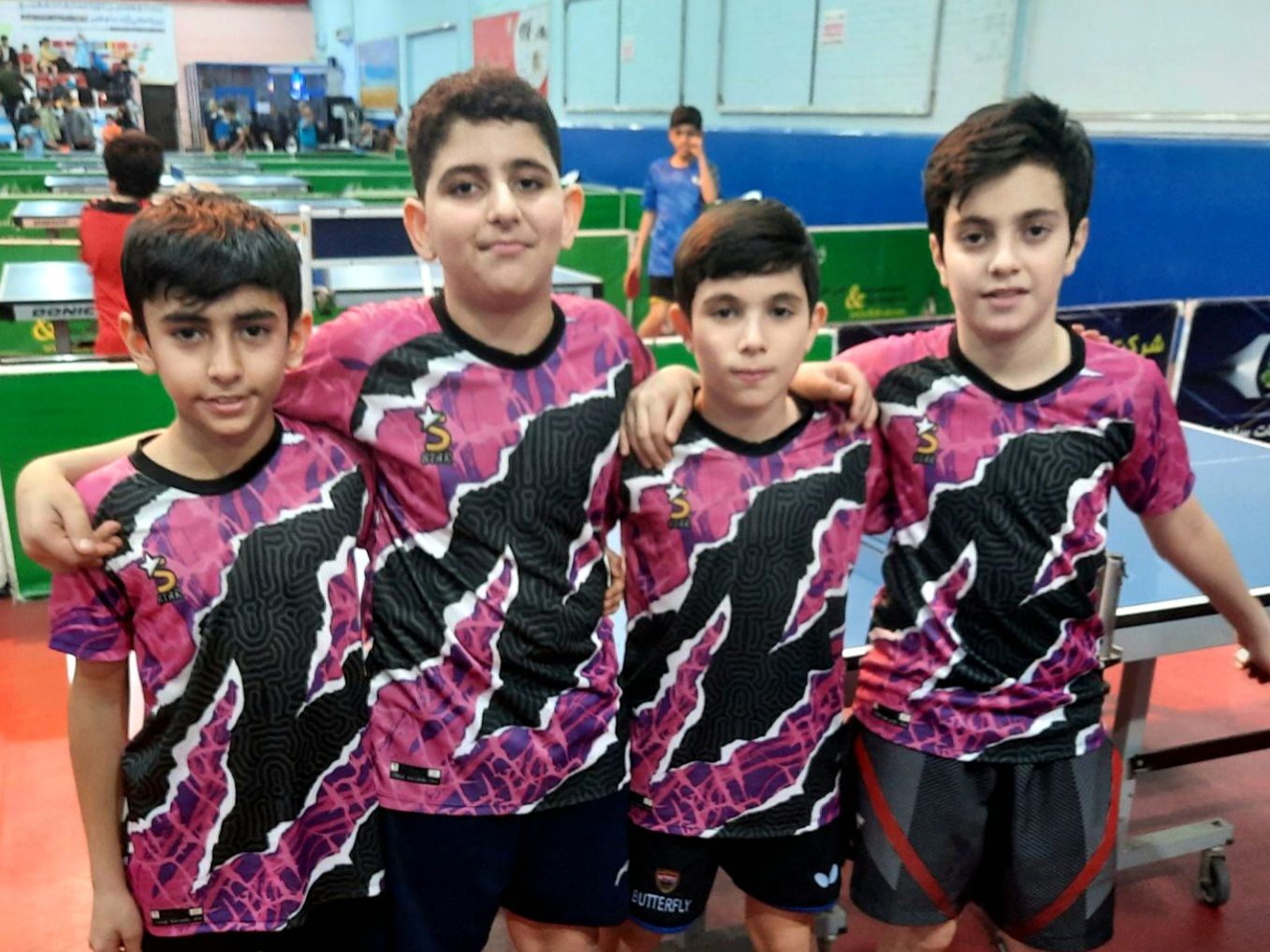 قهرمانی تنیس روی میز منطقه ۵ نشان دهنده پرورش استعدادها است 