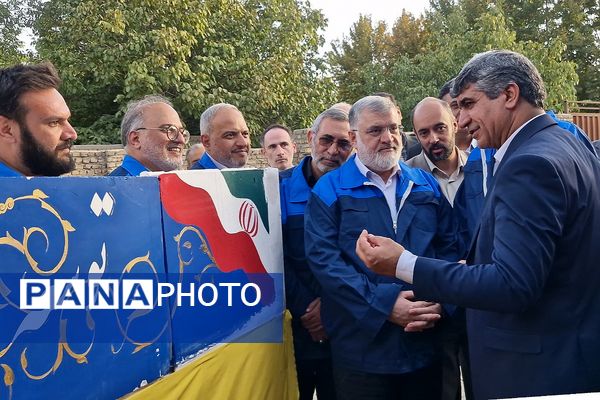 آیین خشت گذاری و افتتاح مدارس در منطقه پردیس با حضور استاندار تهران و مدیر کل شهرستانهای استان تهران 