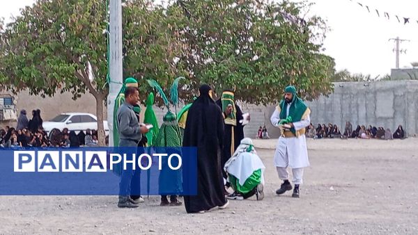 مراسم تعزیه‌‌‌خوانی دو طفلان زینب