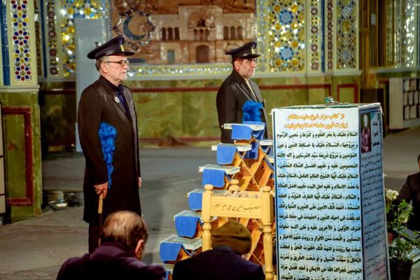 آیین ملی جزء خوانی قرآن کریم در حرم مطهر حضرت محمد هلال بن علی(ع)
