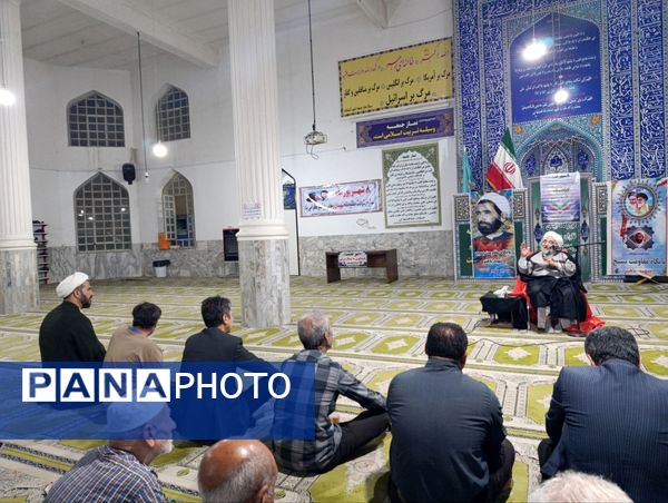 مراسم بزرگداشت شهدای دولت در مسجد جامع آشخانه