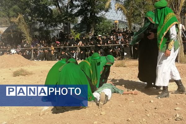 مراسم آیینی خیمه سوزان سنت هرساله مردم مشهد