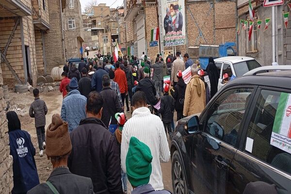 راهپیمایی یوم‌الله ۲۲بهمن ماه،  سالگرد ۴۷سالگی انقلاب اسلامی در شهر بار