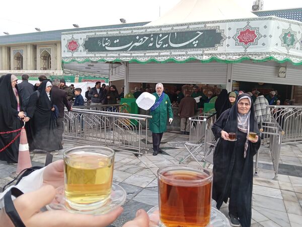 اردوی زیارتی و سیاحتی دارالقرآن سلسله الذهب در حرم مقدس امام رضا (ع)