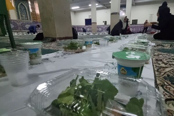 برگزاری افطاری دبستان شهید فهمیده ری یک