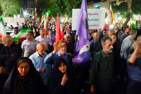 نود و نهمین تجمع مردمی فردیس با حضور عاشقانه