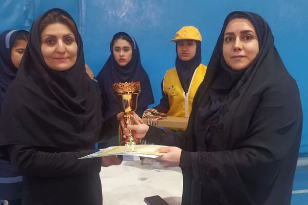 مسابقات ورزشی بین مدرسه‌ای داژبال در شهرستان قرچک