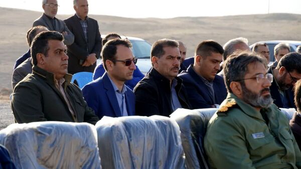 کلنگ زنی هنرستان شبانه‌روزی شهدا ارتش در شهرستان مانه 