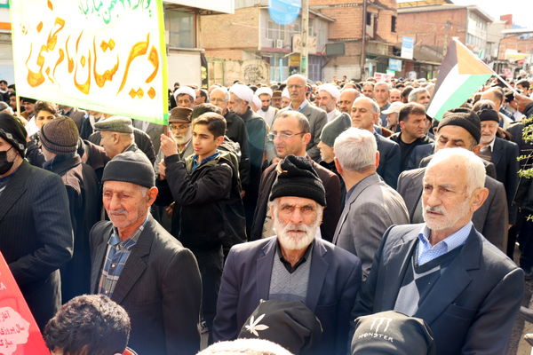 راهپیمایی ۲۲ بهمن بخش بندپی شرقی