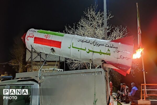 هجدهمین شب از اجتماعات خیابانی در شهر بار نیشابور