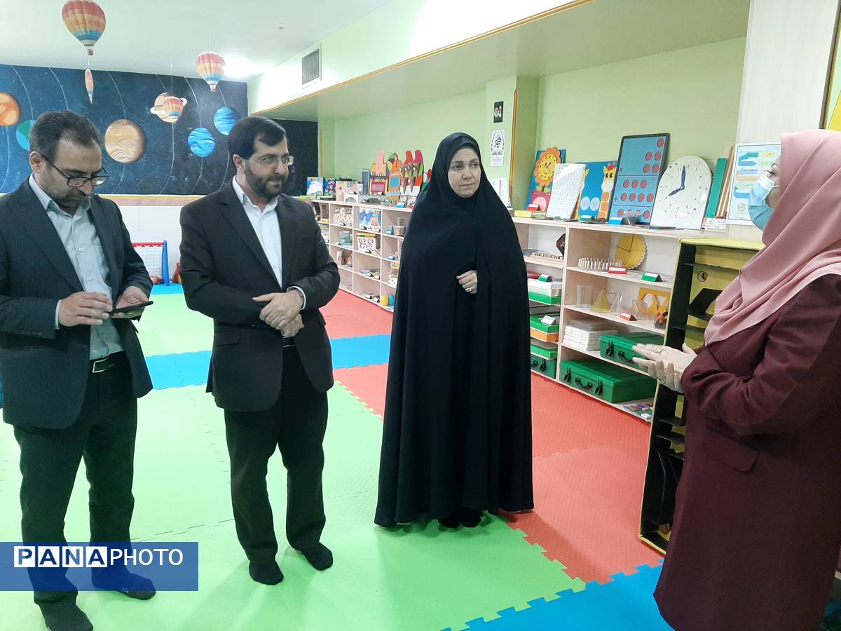 افتتاح اتاق بازی و یادگیری آموزشگاه شهید باهنر ملارد 