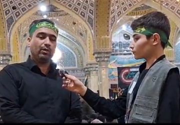 عرض ارادت دانش آموزان سادات به ام ابیها(س)