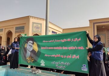 به قول سید حسن نصرالله اسرائیل از تار عنکبوت سست تر است