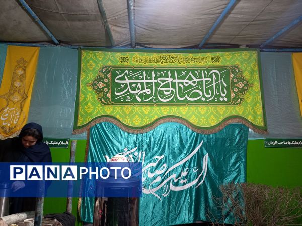 موکب هیات معلولین متوسل به حضرت رقیه (س) درجشن نیمه شعبان 