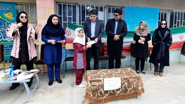 جشن نیمه شعبان در آموزشگاه قدس ویسیان