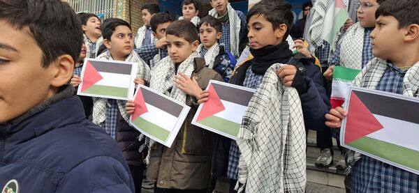 برپایی جشن طنین مقاومت در مدارس شهرستان قدس