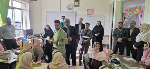 بازدید میدانی رئیس ستاد شاهد استان از دبستان شاهد شهدای دانش‌آموز کردکوی