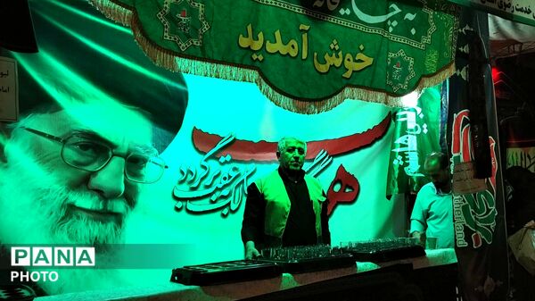 جلوه هایی از خدمت در میدان شهید بجنورد 
