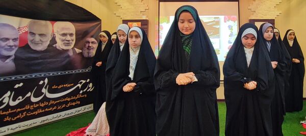 پویش برمدار مقاومت در ناحیه۶ مشهد