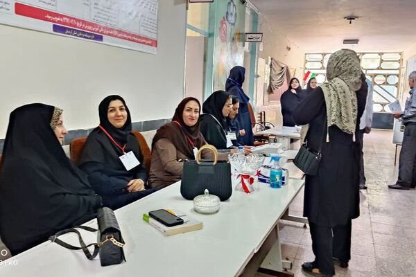 ثبت صحنه‌های پرشکوه حضور در انتخابات