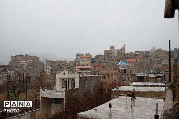  بارش باران در شهر بار 