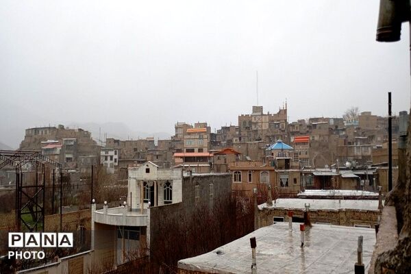  بارش باران در شهر بار 