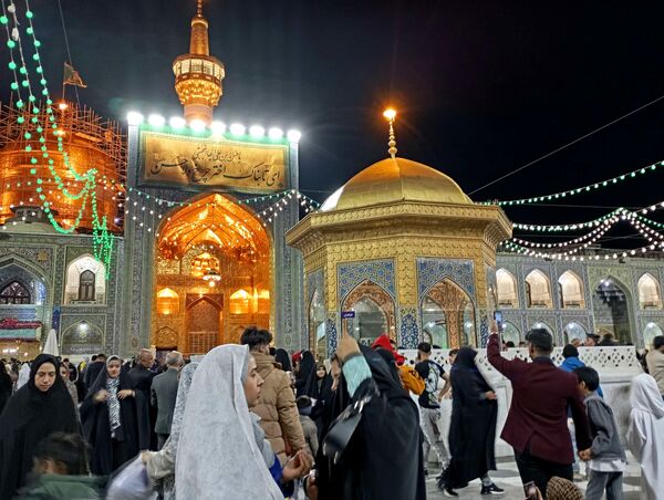 ولادت امام حسن مجتبی(ع) در حرم امام رضا(ع)