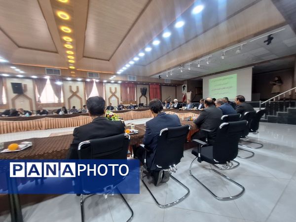 برگزاری جلسه شورای اداری آموزش و پرورش ترشیز بزرگ در شهرستان خلیل‌آباد