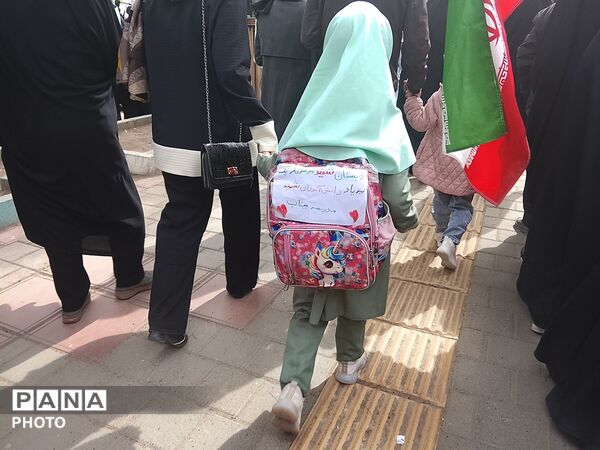  راهپیمایی روز قدس باحضور پرشور مردم نیشابور