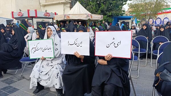 چهلم سردار حاجی‌زاده و فرزندان شهدا در منطقه ۱۷