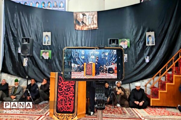 مراسم شهادت قائد امت در شهر بار نیشابور