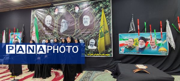 اجتماع امت حزب الله شیروان در پی شهادت شهید سید حسن نصرالله و حمایت از جبهه مقاومت و محکوم کردن رژیم صهیونیستی