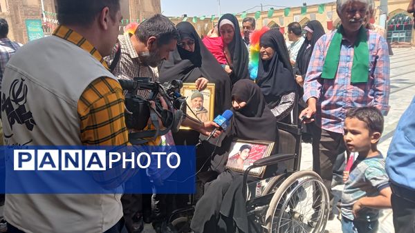 حضور پرشور مردم در انتخابات ریاست‌جمهوری شهرستان نیشابور