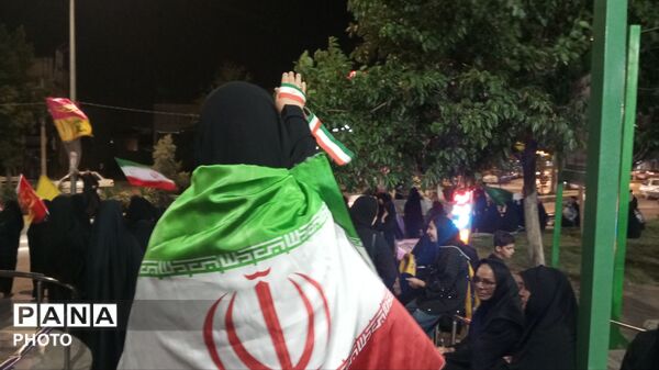 مراسم عزاداری در شب عاشورای حسینی
