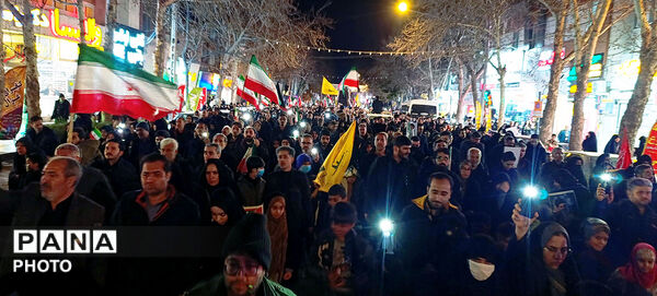 سوگواری مردم بجنورد در هفتین  شب شهادت امام شهیدشان