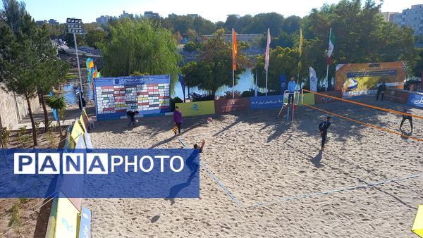 هفته دوم لیگ برتر والیبال ساحلی کشور در مراغه