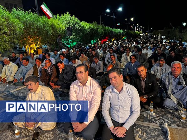 یادواره شهدای گمنام بخش چاه‌دادخدا و اولین سالگرد شهید سید حسن نصرالله