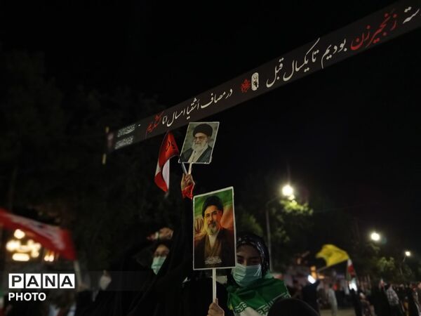 استمرار بی‌پایان در نیشابور؛ شب صد و بیست و هشتم عزای رهبر شهید_2