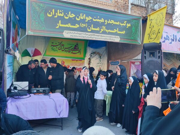 قاب پانا میزبان ساعات اولیه جشن بزرگ خیابانی در نیشابور 