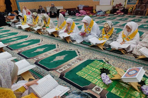 دومین روز مراسم اعتکاف در مسجد امام حسن مجتبی (ع) اردبیل