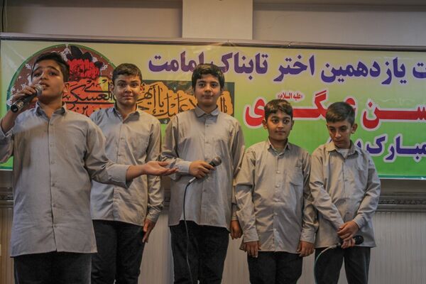 جشن میلاد امام حسن عسکری(ع) در دبیرستان تهرانی باقرشهر 