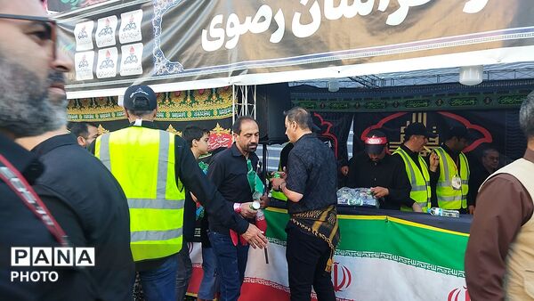 موکب شهدای صنعت نفت و گاز خراسان رضوی در مشهد