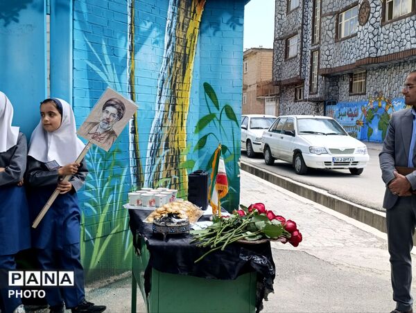 روییدن امید از خاک شهادت؛ نهال‌هایی به نام رهبر شهید و شهدای مدرسه میناب