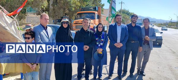 برپایی موکب سازمان دانش‌آموزی در شهرستان سملقان