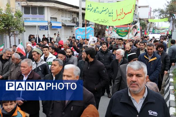 بندر ترکمن یکصدا با انقلاب؛ حماسه حضور در ۲۲ بهمن