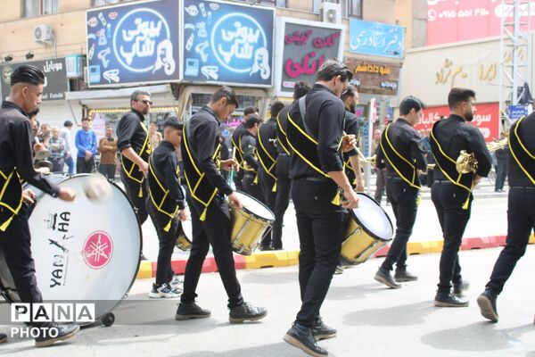 عزاداری باشکوه شهادت امام صادق (ع) در نیشابور