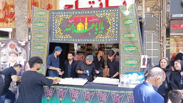 موکب‌های خدمت‌رسان به عزاداران حسینی در کاشمر