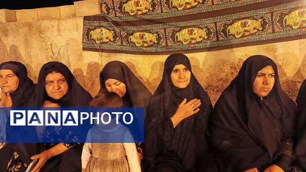 مراسم عزاداری و سینه‌زنی شب دوم محرم در شهرستان مارگون