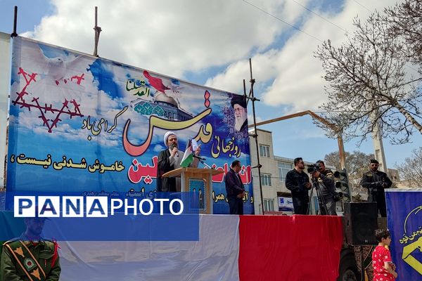 حضور پرشور مردم بیجار در راهپیمایی روز قدس و آخرین نمازجمعه ماه رمضان